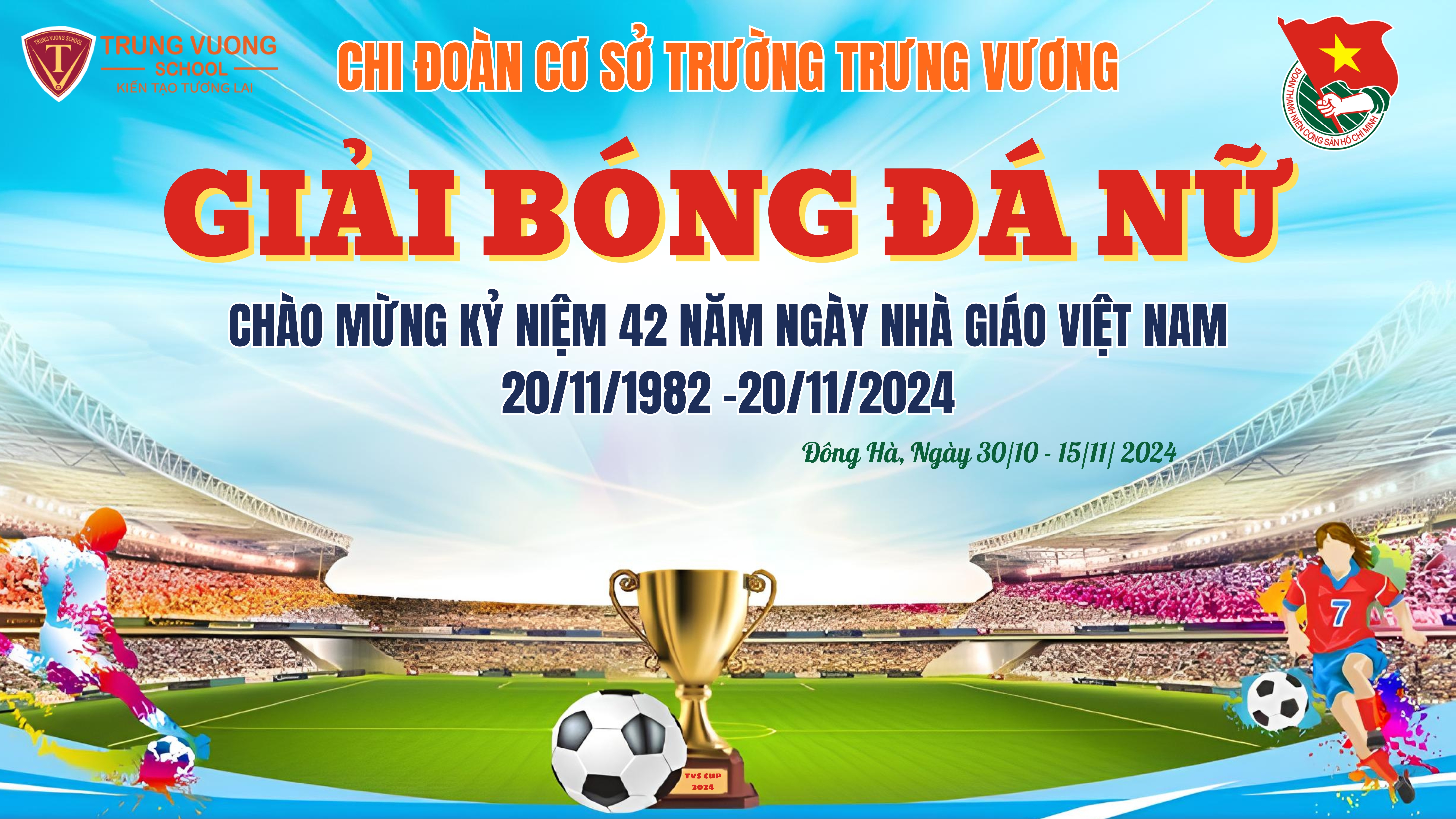  Khai mạc giải bóng đá nữ 2024 - ngày hội của những chiến binh sân cỏ